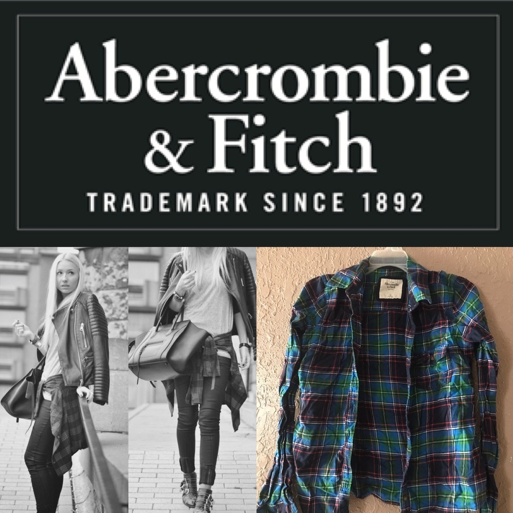Abercrombie & Fitch plaid